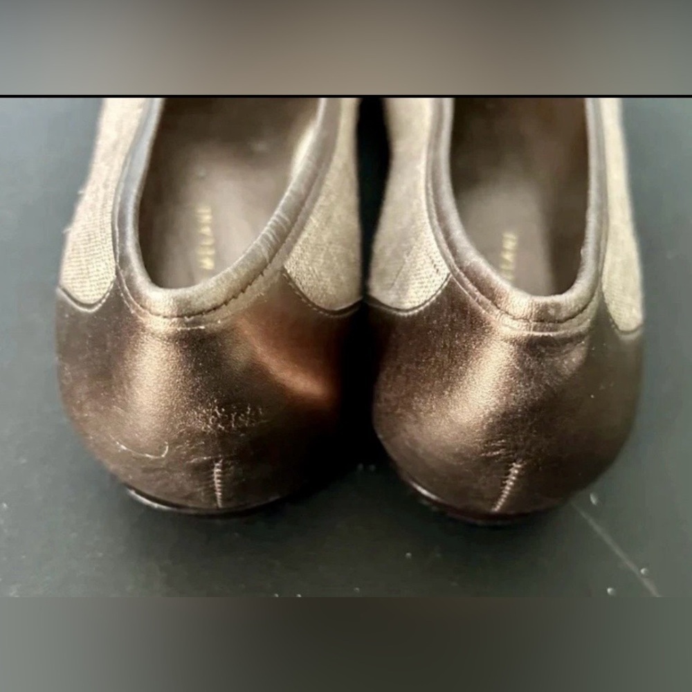 New Antonio melani shoes woman size 9 1/2 flats slip ons - Picture 4 of 6